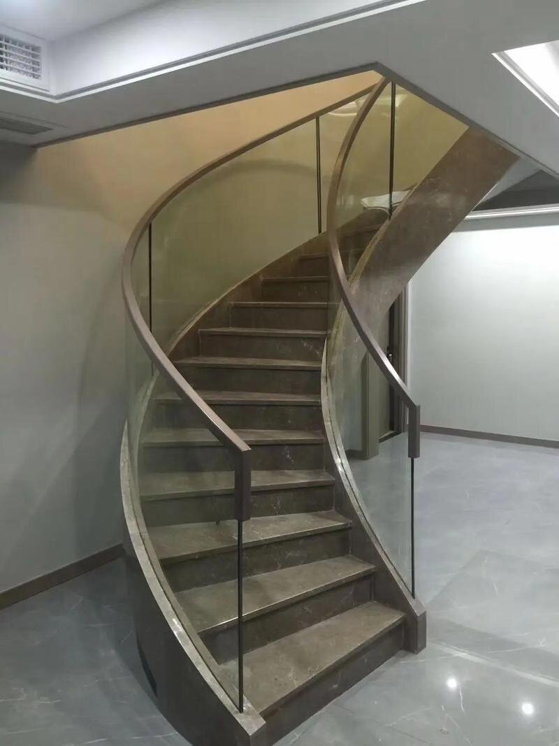 驻马店市热弯弧形玻璃钢化玻璃 - 价格